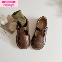 七斓UYIKIDS 定制儿童星星皮鞋2022秋季中大童公主鞋女童时尚复古单鞋