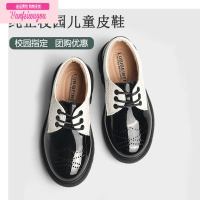 七斓儿童皮鞋男童2022夏季新款百搭走秀小学生配西装主持人演出鞋