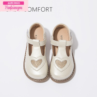 七斓Baby Comfort女童鞋公主鞋女童皮鞋2022新款春秋儿童鞋子软底