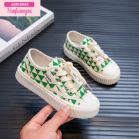 七斓女童帆布鞋2022春秋童鞋儿童布鞋小女孩单鞋夏季新款软底男童板鞋儿童帆布鞋