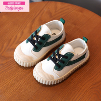 七斓儿童饼干鞋2021年春秋新款套脚男童帆布鞋小童女宝宝低帮软底板鞋儿童帆布鞋