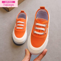 七斓奥特莱斯豹纹儿童帆布鞋女童一脚蹬休闲鞋男童运动球鞋