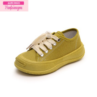 七斓儿童帆布鞋软底防滑低帮女童鞋2022春秋新款休闲男童布鞋中大童鞋