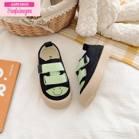 七斓儿童板鞋2022年春秋新款2岁-12岁女宝宝帆布鞋男童软底舒适休闲鞋儿童帆布鞋