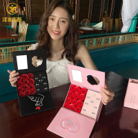 520送老婆七夕情人节一周耳钉礼盒送闺蜜妈妈套装生日