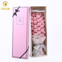 生日33朵玫瑰香皂花花束 创意520情人节 告白神器送女友