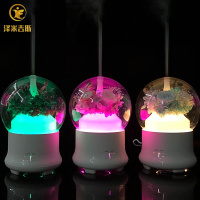 爱拾光永生花加湿器保鲜玫瑰花香薰机DIY创意实用生日送女友