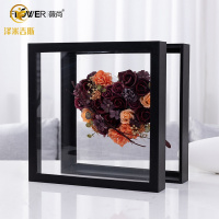 创意款亚克力香皂花礼盒 情人节永生花礼品