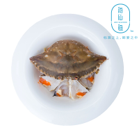 350g/袋 罐头 一级红膏呛蟹 3袋(三只)海仙道