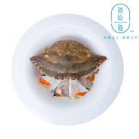 海仙道 一级红膏呛蟹 2袋(2只) 350/只 罐头