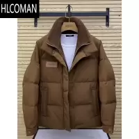 HLCOMAN2023新款男士百搭欧货高级感假感棉衣棉服外套帅气外套