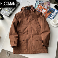 HLCOMAN稀有牛货推荐!风冬季男装加厚p暖派克服工装棉衣外套