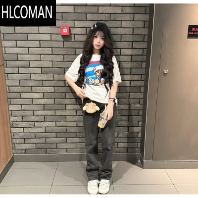 HLCOMAN[福利]极速赛车手马赫五号卡通短袖男女小领口T恤