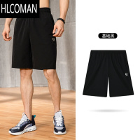 HLCOMAN361运动短裤男裤夏季男薄款五分裤男士运动裤速干裤子梭织休闲裤