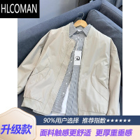 HLCOMANcleanfit外套男美式情侣棒球服宽松高级感飞行员工装夹克套装