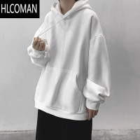 HLCOMAN美式连帽卫衣男女早2024新款情侣装衣服潮流外套