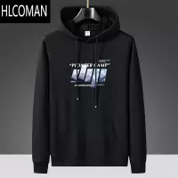 HLCOMAN夏季新品卫衣男连帽薄款帽衫男士宽松上衣加大码印花潮青少年