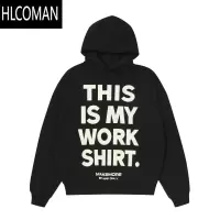 HLCOMANMakemore连帽卫衣男秋季新款