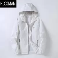 HLCOMAN外套男潮牌2024潮男加棉夹克学生p暖上衣男孩棉衣