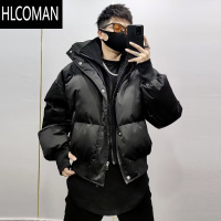 HLCOMAN高级感立领短款棉服外套男士冬季加厚p暖宽松面包服棉衣男款棉袄