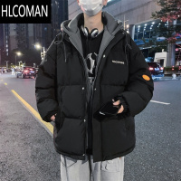 HLCOMAN羽绒棉服棉袄子男士冬季新款加绒加厚男生面包冬天装晋江棉衣外套