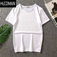 HLCOMANt恤男短袖潮牌超火百搭休闲网红简单ins原宿抖音衣服五分半袖学生