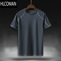 HLCOMAN潮牌情侣速干衣男短袖t恤夏季快干大码登山运动衫半袖女冰丝体恤