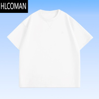 HLCOMAN[明星同款]捷尼拉莫7At恤短袖男款夏季凉感倒三角半袖