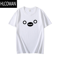 HLCOMAN西瓜卡Suica企鹅T恤魔性沙雕草莓搞笑表情包短袖男女情侣衣服