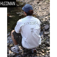 HLCOMANUUS一哥[半末]王簰大福利!人品推荐!精工印绣花男士短袖T恤潮