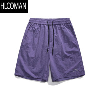 HLCOMAN户外速干伞兵短裤男夏季美式梭织运动多巴胺沙滩裤透气中裤潮