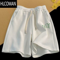 HLCOMAN印花篮球短裤夏季五分裤宽松运动大码男士潮流裤子大裤衩