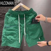 HLCOMAN干活穿的工装短裤男夏季运动休闲大口袋宽松五分裤耐脏耐磨四分裤