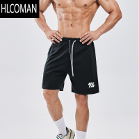 HLCOMAN夏季健身短裤男运动五分裤跑步宽松弹力速干5分裤足球篮球训练裤