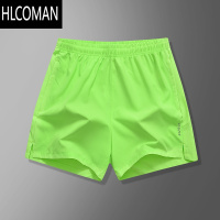 HLCOMANSMILE ISLAND 运动短裤男女夏季薄款跑步冰丝沙滩裤速干透气