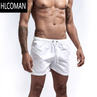 HLCOMAN沙滩裤男速干可下水夏季休闲海边度假三分裤温泉健身运动游泳短裤