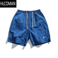 HLCOMAN日系山系户外速干休闲工装短裤男夏季机能五分裤宽松直筒中裤半裤