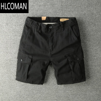 HLCOMAN夏季五分裤伞兵美式短裤多袋男中裤工装休闲马裤三分户外运动