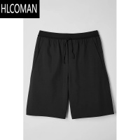 HLCOMAN加 FWD 男士单层多色松紧腰运动跑步短裤
