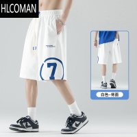 HLCOMAN休闲短裤男士新款潮流百搭运动五分裤夏季薄款潮牌裤子男款高街酷