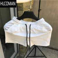 HLCOMAN三分短裤男女情侣潮流休闲运动弹力棉修身百搭跑步健身大裤衩裤头