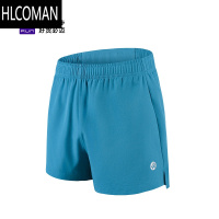 HLCOMAN1.5寸速干运动短裤男女亲肤透气跑步马拉松训练健身体测短裤