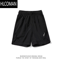 HLCOMAN美式户外运动速干休闲五分裤男潮牌机能徒步登山工装短裤