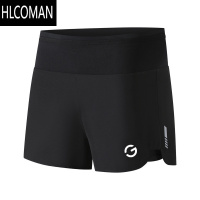 HLCOMAN五个口袋跑步短裤男夏季马拉松运动速干三分裤健身训练裤可放手机