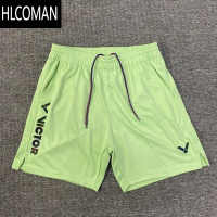 HLCOMAN2024新款羽毛球运动短裤男女款速干透气训练裤休闲健身跑步短裤
