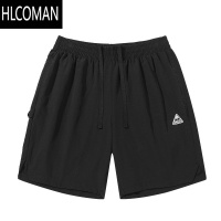HLCOMAN美式运动短裤男新款轻薄透气山系工装梭织四分野营