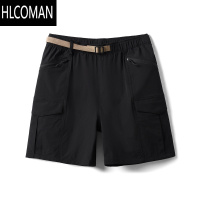 HLCOMANmwood简木男装[宽松版]145g四面弹轻户外吸湿速干工装短裤