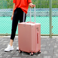 韩版ins行李箱女潮红旅行箱拉杆男万向轮24寸26学生密码皮箱子