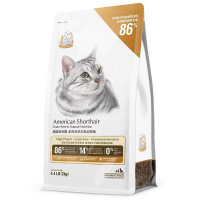 猫乐适美短专用配方猫粮 多肉无谷天然粮86%含肉量全期猫粮