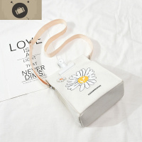 网红小雏菊帆布包包女包新款2020潮日系软妹布包原宿风单肩斜挎包 艾狄伊娃女斜挎包